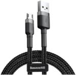 Baseus Cafule 1, 5A 2 m-es USB-Micro USB-kábel (szürke-fekete) - holashop