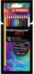 STABILO aquacolor zsírkréta 12 db-os szett ARTY
