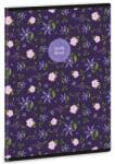 Ars Una Ars Una: Lovely Bloom Wild Rose extra kapcsos kockás füzet A/5
