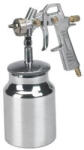 Einhell 4132900 festékszóró pisztoly kompresszorhoz, 1liter, fém (FESTÉKSZÓRÓ PISZTOLY, ALSÓ FÉM TARTÁLLYA)
