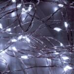 Somogyi Electrics Micro LED-es fényfüzér-köteg, 10 füzér / 20 LED, hidegfehér, kültéri kivitel (ML 200/WH)