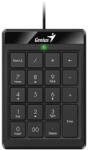 GENIUS Vezetékes Numerikus Billentyűzet Numpad 110 USB Fekete (NUMPAD 110) - mulan