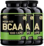 Optimum Nutrition BCAA 1000 Caps - Branched Chain Amino Acids - 3x400 Kapszula