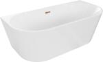 Mexen Oval 180x80 cm alb/aur roz (52671808000-60)