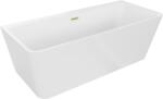Mexen Volta 150x75 cm alb/periat auriu (51131507500-55)