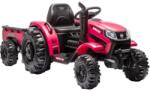 HECHT 50435 RED Akkumulátoros kisautó traktor gyerekeknek, 12V, 10Ah, 3-8 éves korig, Max: 30 kg-ig (HECHT50435RED)