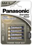 Panasonic LR03EPS/4BP 1, 5V AAA/mikro tartós alkáli elem, 4 db (LR03EPS/4BP)