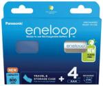 Panasonic eneloop BK-4MCDEC4BE AAA/mikro 800mAh Ni-MH akkumulátor 4db + akkubox (BK-4MCDEC4BE)