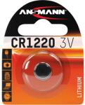 ANSMANN CR1220 3V lítium gombelem, 1 db (5020062) (5020062)