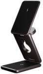 Allity Incarcator wireless Allity AWC-230-22WMS, 3-in-1 MagSafe 22.5 W, Graphite (5906667550535)