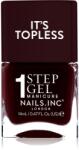Nails Inc. Nails Inc. It’s Topless géles körömlakk a hosszan tartó hatásért árnyalat Billie 14 ml