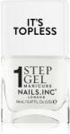 Nails Inc. Nails Inc. It’s Topless géles körömlakk a hosszan tartó hatásért árnyalat Emma 14 ml