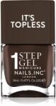 Nails Inc. Nails Inc. It’s Topless géles körömlakk a hosszan tartó hatásért árnyalat Kourtney 14 ml