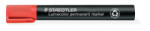 STAEDTLER 'Lumocolor 350' alkoholos marker 2-5mm vágott piros (350-2) (350-2)