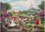Schmidt Spiele 58038 - Disney - Cinderella Happily Ever After, Thomas Kinkade - 1000 db-os puzzle (58038)