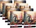 Herlitz Set 10 x Caiet matematica Herlitz A5, 48 file, 70g/mp, colturi rotunjite, Motiv Unicorn (9497520-10)