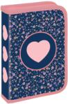 S-Cool Penar neechipat 1 fermoar, 2 extensii S-COOL SC2929, Motiv pink heart (SC2929) Penar