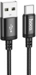 hoco. USB-A - USB-C kábel 3A 2 m fekete
