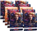 Herlitz Set 10 x Caiet dictando Herlitz A5, 48 file, 70g/mp, colturi rotunjite, Motiv Beauty (9497470-10)