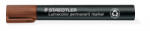 STAEDTLER 'Lumocolor 350' alkoholos marker 2-5mm vágott barna (350-7) (350-7)