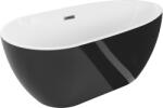 Mexen Eos 170x75 cm black/white/gun metal (52471707575-95)