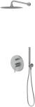 Oltens Set baterie cadă-duș Oltens Molle 34100910, cap de duș Oltens Vindel 37006910, 39402910, 39304910, 37102910, 37200910 (36600910)