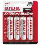 Aiwa elem készlet 1, 5 V, LR6 4db (13111)