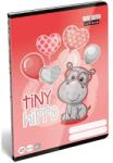  Tiny Hippo vízilovas sima füzet A5 - 20-32 (LIZ-24147063)