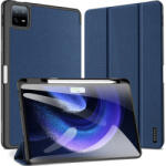 Xiaomi Pad 6 (11.0) / Pad 6 Pro (11.0), mappa tok, Trifold, érintőceruza tartó, Dux Ducis Domo, sötétkék - mobilkozpont