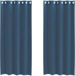 vidaXL 2 db királykék voile függönyök grommets 0.25 kg 4102115 4102115 (4102115)