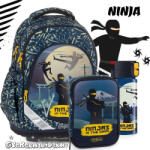 Ars Una anatómiai iskolatáska SZETT - Ninjas in the dark (AU-F1) (5993120024924SZ)