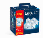 LAICA 6 db-os bi-flux univerzális szűrőbetét Laica Stream Line fehér, mechanikus vízszűrő kancsóval - pelenka