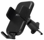 Somogyi Elektronic SA063 autós mobiltartó, kb. 55 - 95 mm, félautomata, szellőzőre, egykezes, szilikon felület, forgatható, billenthető - dellaprint