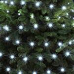 Somogyi Elektronic LED508DWH DOT LED-es fényfüzér, kül- és beltéri kivitel, 500 db hidegfehér LED, 8 világítási mód, 50 m füzérhossz