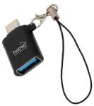 Somogyi Elektronic USBCA3 usb-c átalakító, USB3.0, 3.0 A, 60 W, USB-C dugó, USB-A aljzat, gyorstöltés, adattovábbítás
