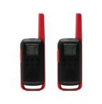 Motorola TLKR T62 adóvevő pár, 8km, 16 PMR csatorna, 121 csatorna, ~16 óra üzemidő - dellaprint
