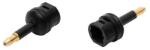 Somogyi Elektronic 11922 Toslink-Mini Toslink adapter, optikai csatlakozó - dellaprint