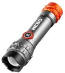 NEBO DAVINCI 450L FLEX elemlámpa, 6x-os zoom, alumínium test, IPX4, 600mAh Li-ion akku, max. 450 lumen - dellaprint