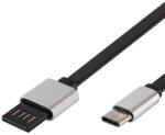 Somogyi Elektronic USBF C2 töltőkábel, USB-A/USB-C, fordítható USB-A, 2m, 2, 1A, adatkábel