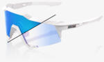  Ochelari de soare 100% Speedcraft, Bastille LE - Pearl White Glitter - Blue Mirror Photochromic