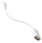 Somogyi Elektronic SA 044 microUSB OTG kábel, USB-A aljzat, microUSB-B dugó, 2, 1A, 16cm, 480 Mbps