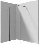 Deante PRIZMA zuhanyfal, walk-in 700 mm, fekete KTJ_N37P (KTJ_N37P)
