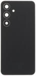 Samsung S921 Galaxy S24 akkufedél (hátlap) kamera lencsével és ragasztóval, fekete, onyx black (utángyártott)