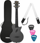  Cascha HH 2258E Fekete koncert ukulele - 10% nyitási akció