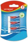 Keyroad Radír, PVC mentes 3 db/bliszter Keyroad Tec Eraser (KR971023) - nyomtassingyen