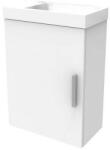 Strohm Teka Szekrény mosdóval 40 cm 40x22x52 Fehér 188330077 (188330077)