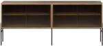 Northern Sötét tölgyfa vitrin Hifive 65 x 150 cm (NRT-7191)