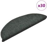 vidaXL 30 db zöld öntapadó lépcsőszőnyeg 56 x 17 x 3 cm (3365690)