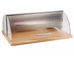 Kinghoff Cutie de paine argintie, bambus-acril, Kinghoff KH3210