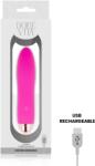 Dolce Vita DV4 szilikon újratölthető vibrátor - rózsaszín